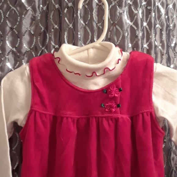 Oshkosh Baby LG 6-9 Mons. 2-piece Holiday Romper - Picture 3 of 8